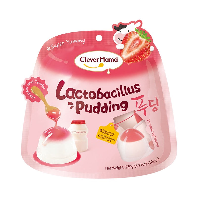 CleverMama Egg Pudding & Yogurt Pudding 10Pcs 230g 3Yrs+