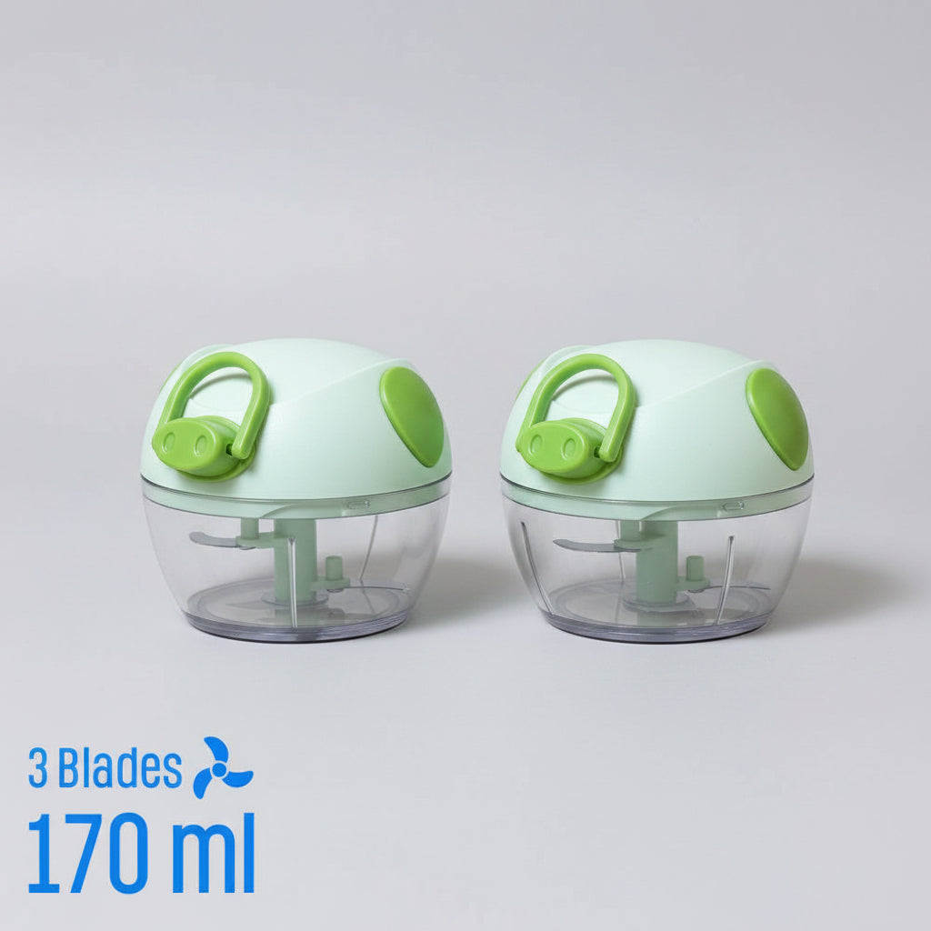 Smile Mom Mini Manual Food Chopper 170ml
