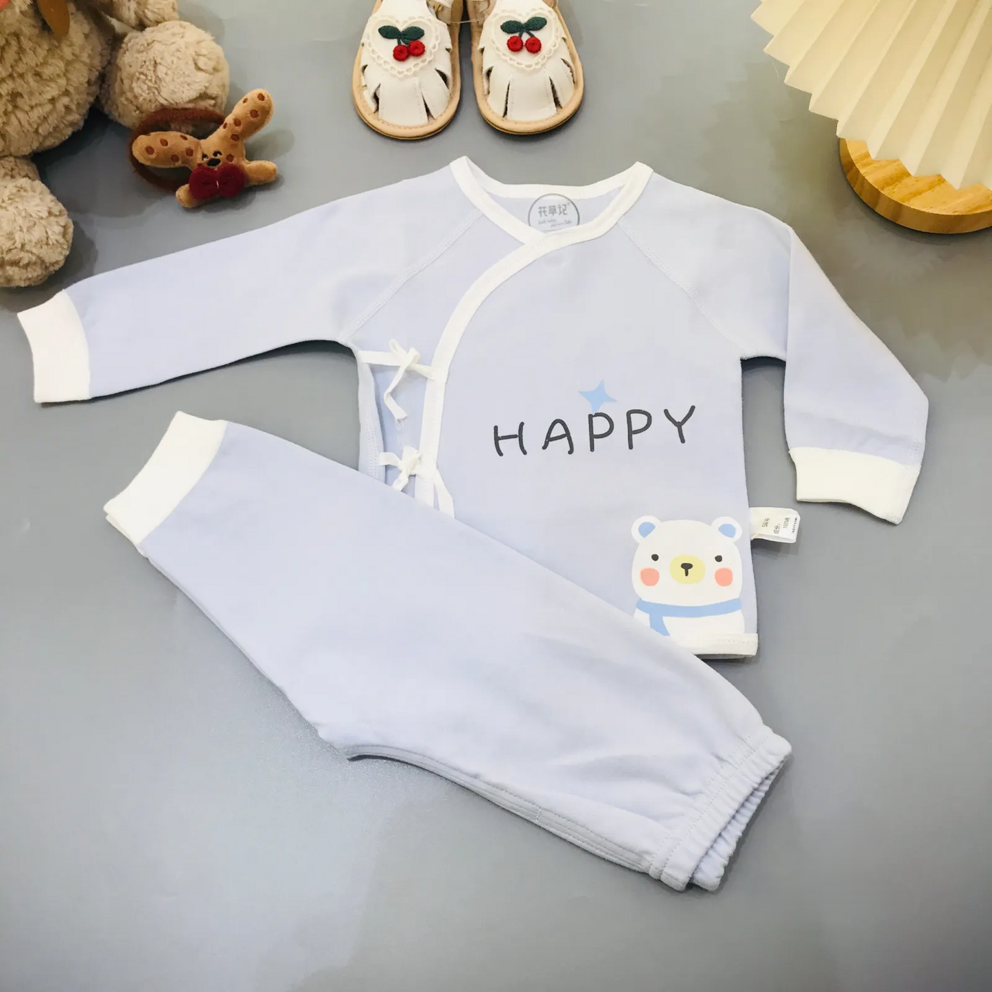 Newborn ဘေးကြိုးချည် Cotton ချည်သားဝမ်းဆက် Size52,59