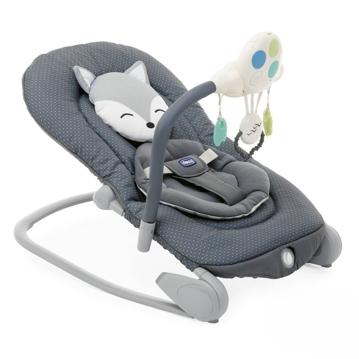 Chicco Hoopla Baby Bouncer (Moon Grey & Foxy)