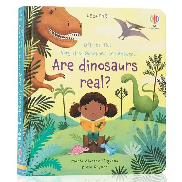 Usborne Lift-The-Flap Are Dinosaurs Real?
