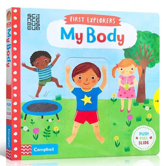 Campbell Push Pull Slide First Explorer: My Body