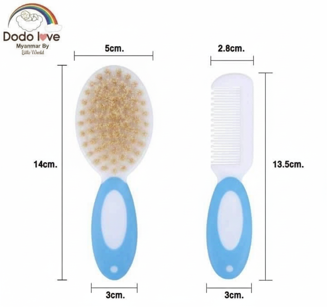 Dodo Love Comb&Brush Set