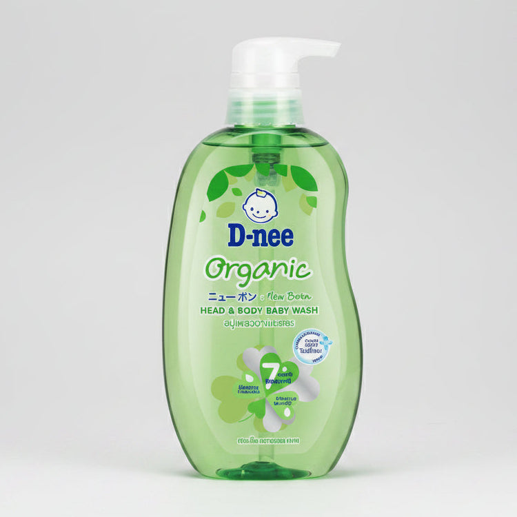 D-nee Organic Head & Body Baby Wash 380ml