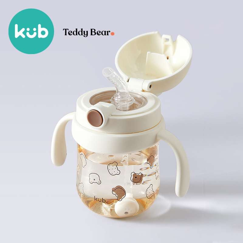 KUB PPSU Double Cap Drinking Cup+Duck Bill 240ml