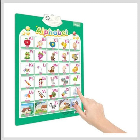 Leleyu Electronic Interactive Learning Wall Poster WG9911 Alphabet 3Yrs+