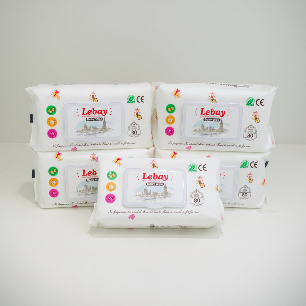 Lebay Wet Tissue 80 Sheets