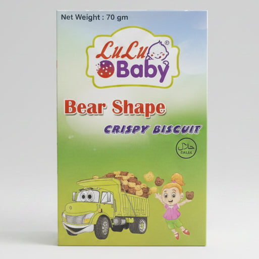 LuLu Baby Bear Shape Biscuits