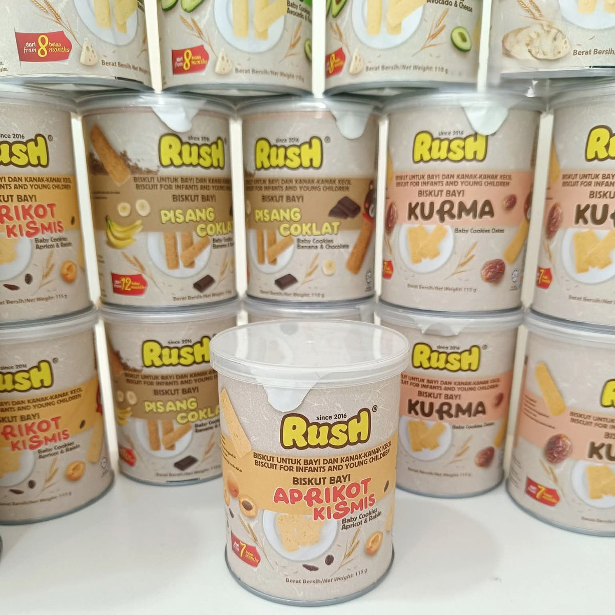 Rush Baby Cookies 7M+