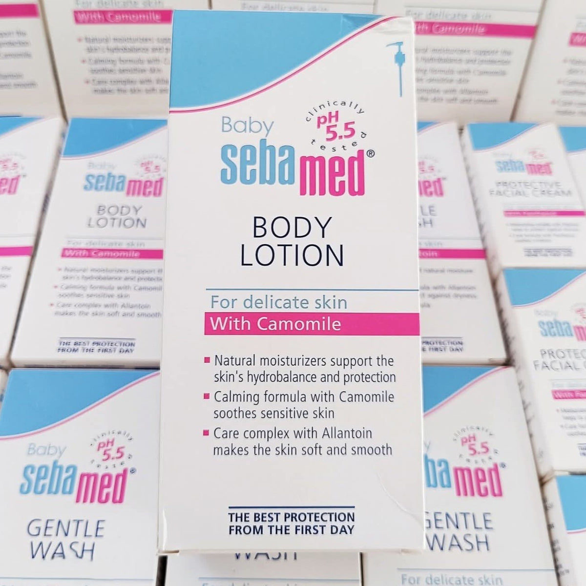 Sebamed Baby Body Lotion & Gentle Wash 0M+