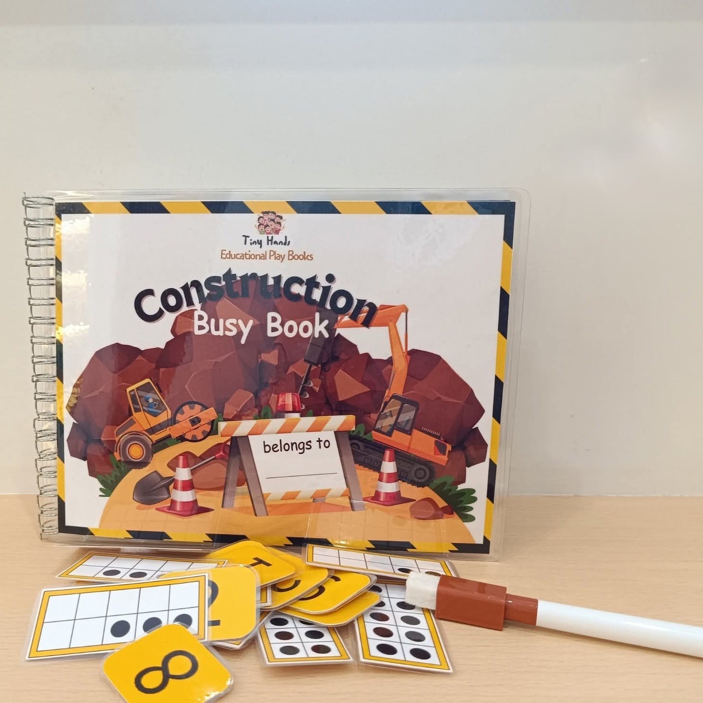 Tiny Hands Construction Busy Book
