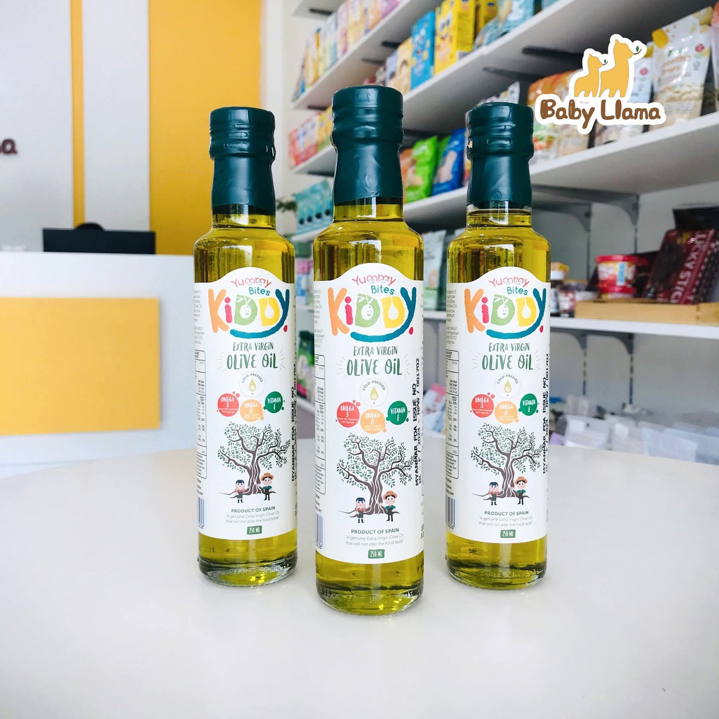 Yummy Bites Extra Virgin Olive Oil 250ml