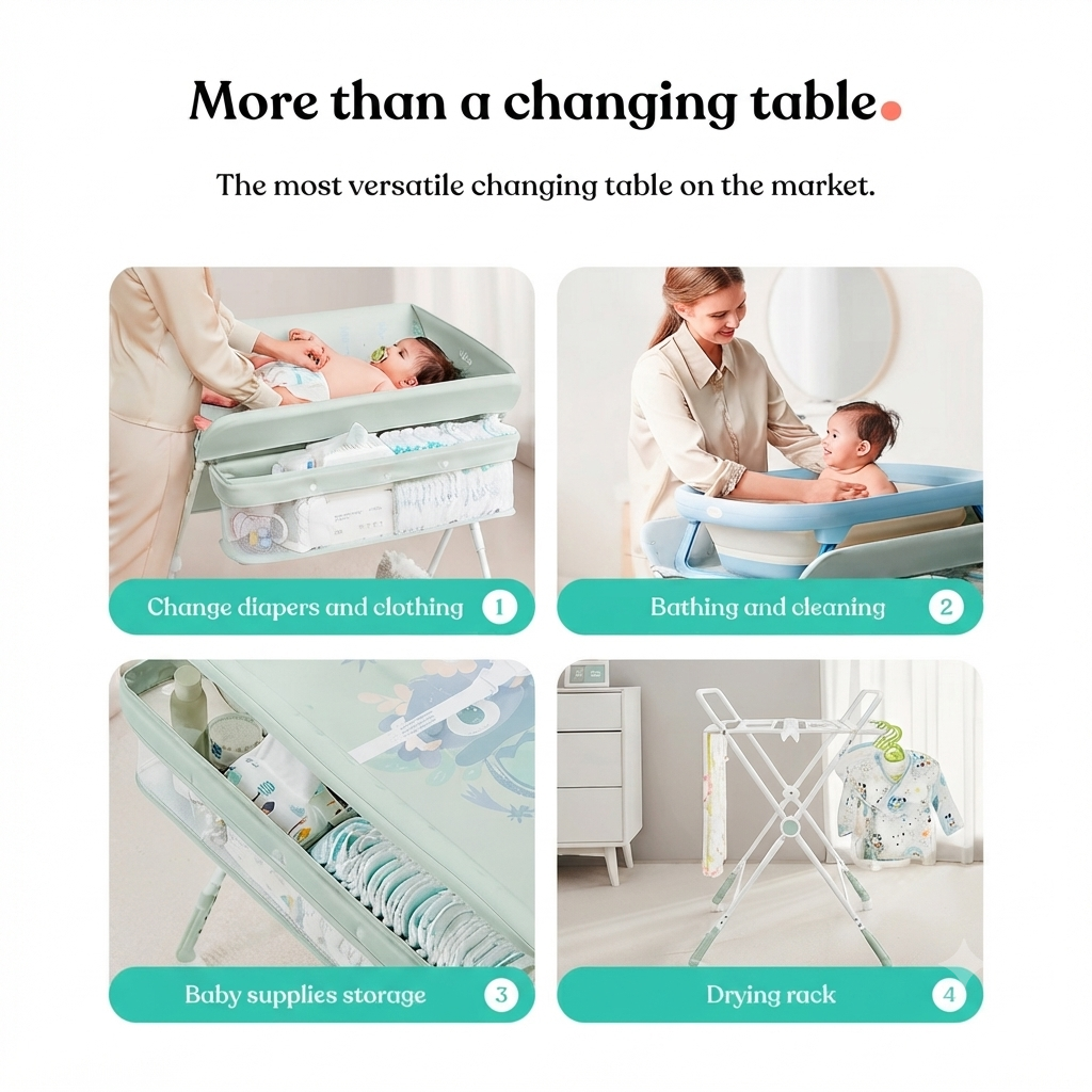 KUB Diaper Changing Table