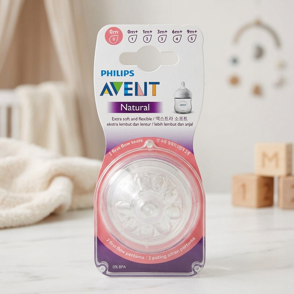 Avent Teat Natural 2Pcs Pack