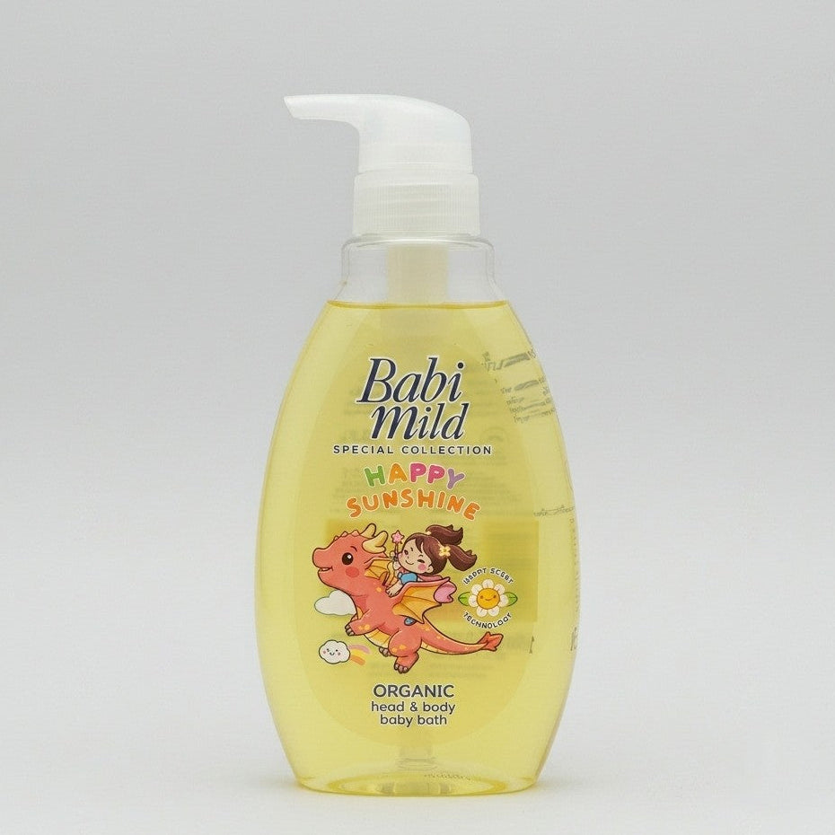 Babi Mild Head & Body Baby Bath 380ml