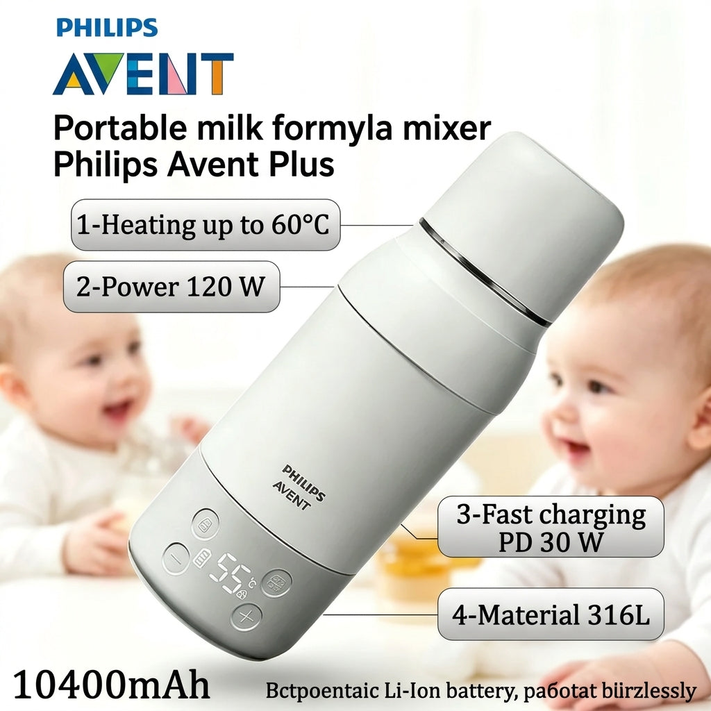 Philips Avent Wireless Portable Water Warmer Plus