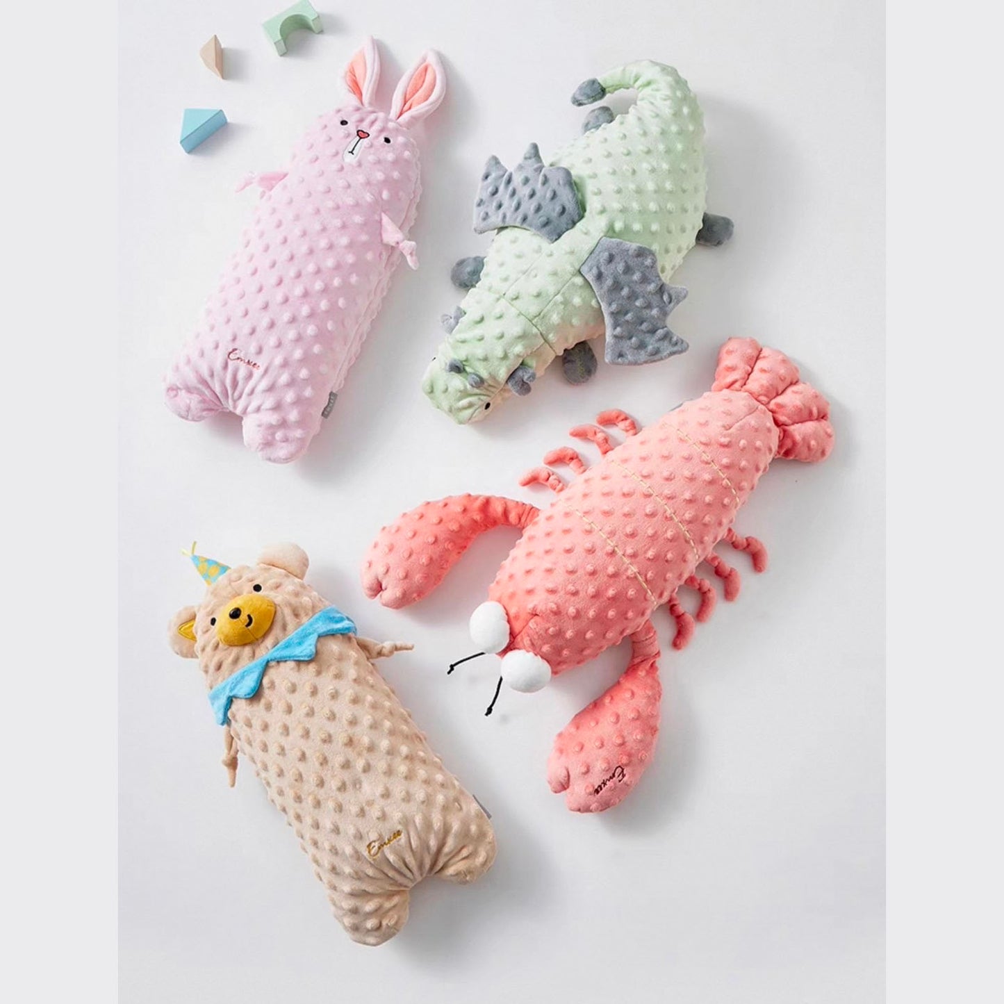 EMXEE Baby Bean Fleece Candy Pillow