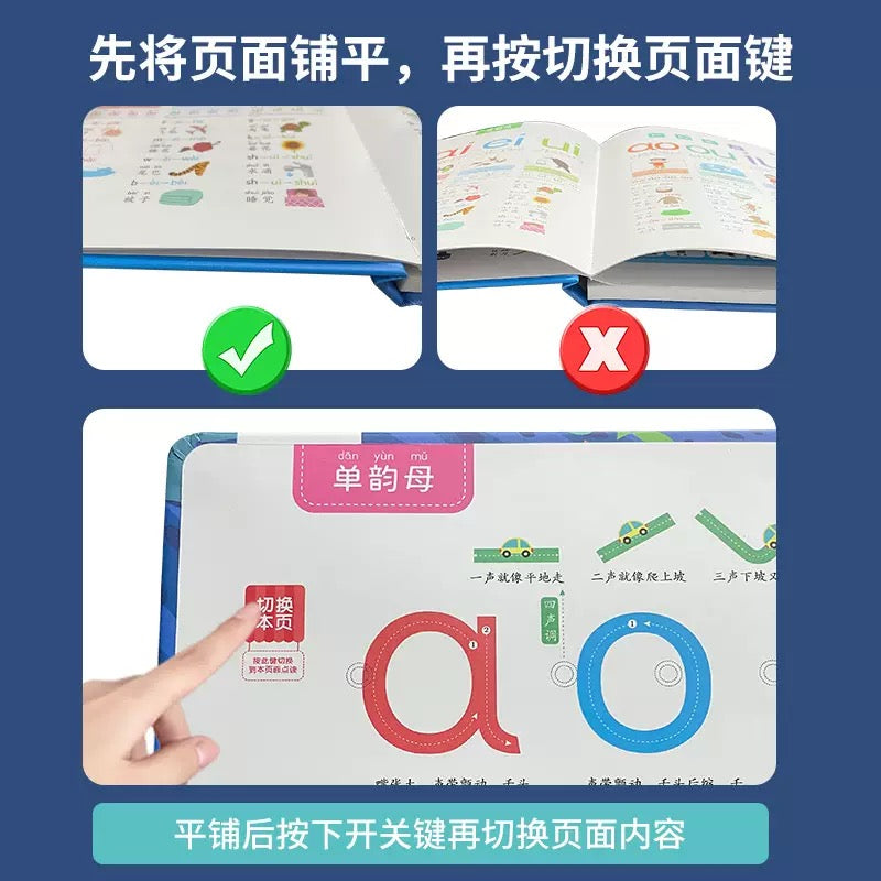 Leleyu YS121 Chinese Pinyin Sound Book