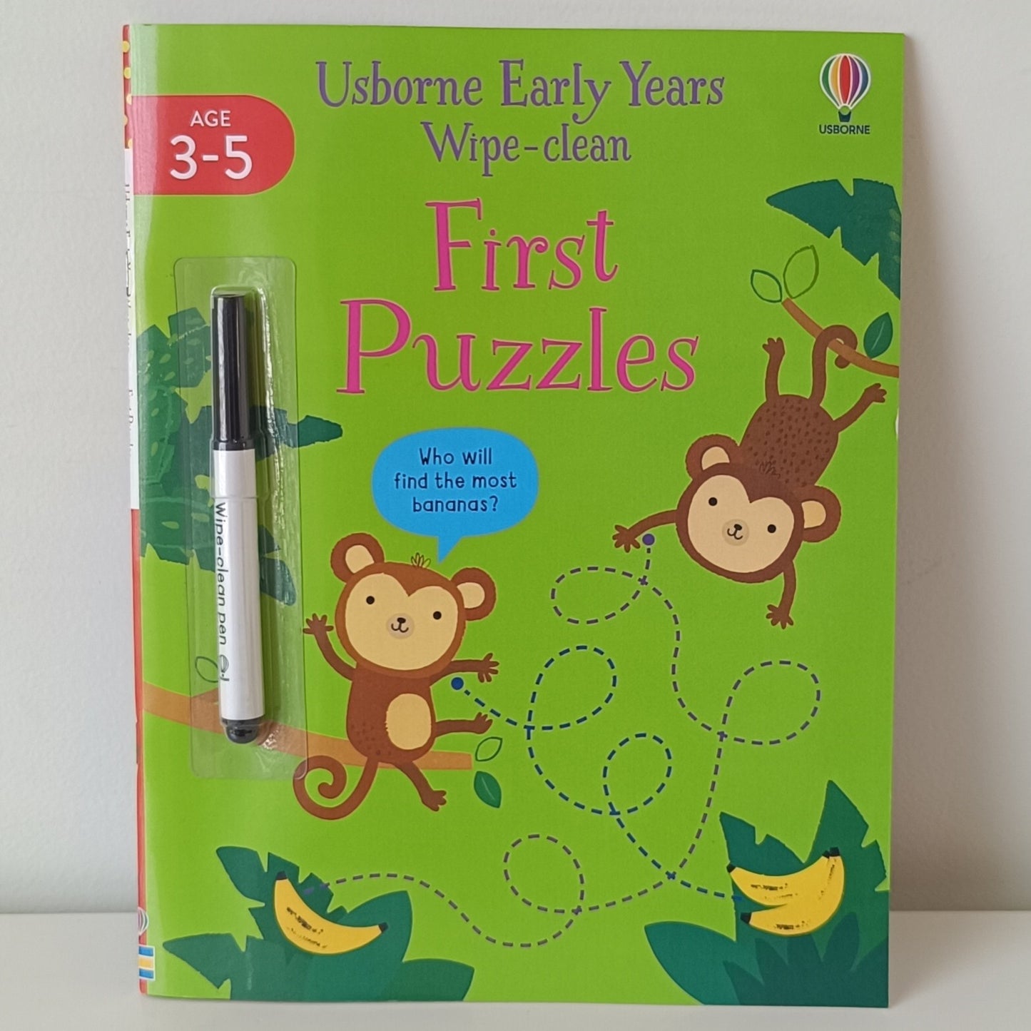 Usborne Early Years Wipe-Clean First Puzzles