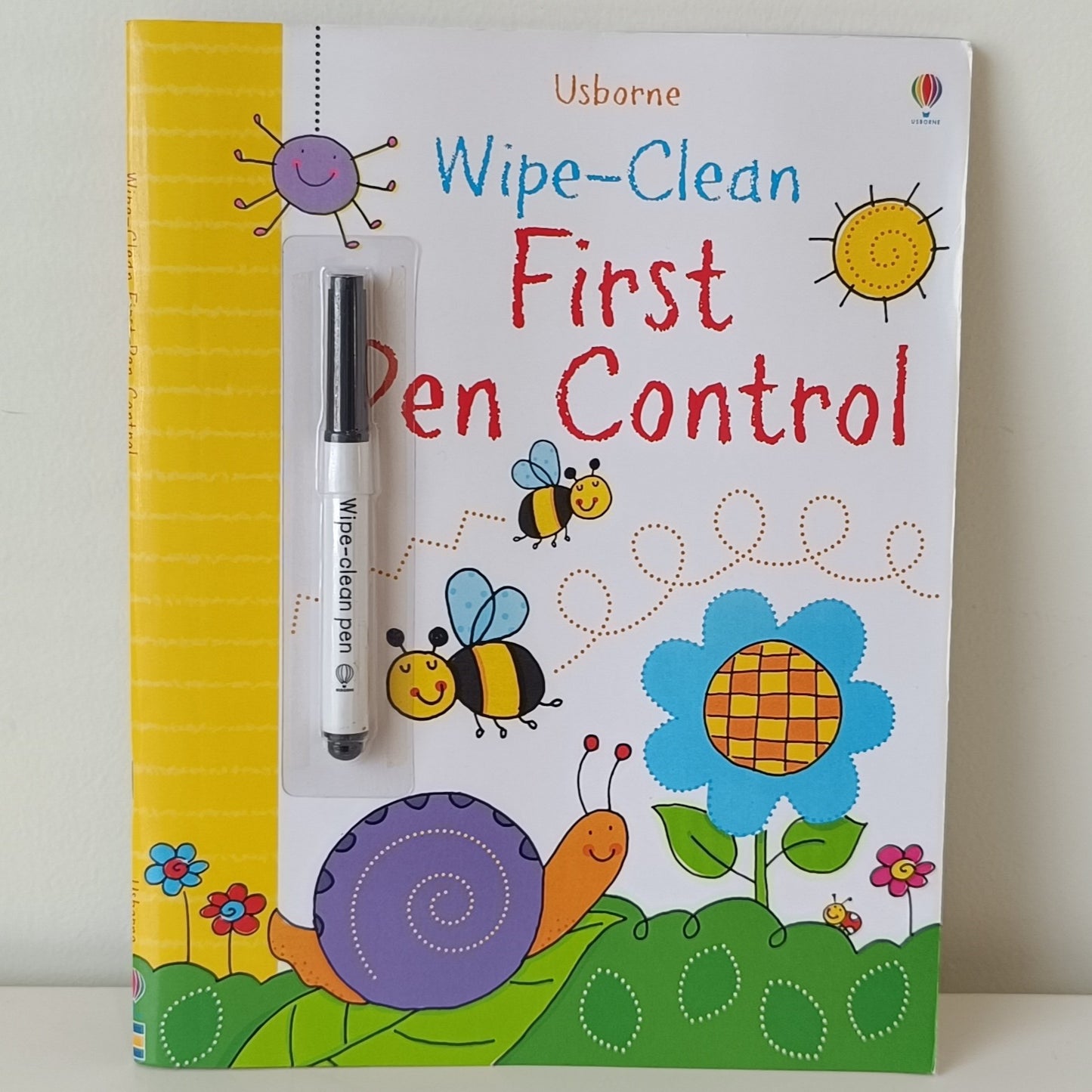 Usborne Wipe-Clean First Pen Control