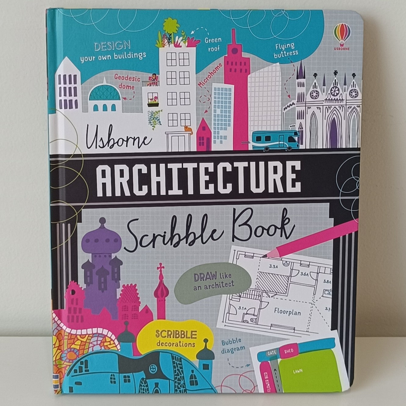 Usborne Stem Architecture Scribble Book