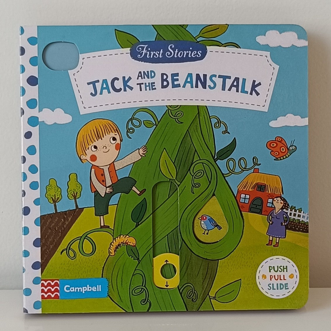 Campbell Push Pull Slide First Stories: Jack And The Beanstalk