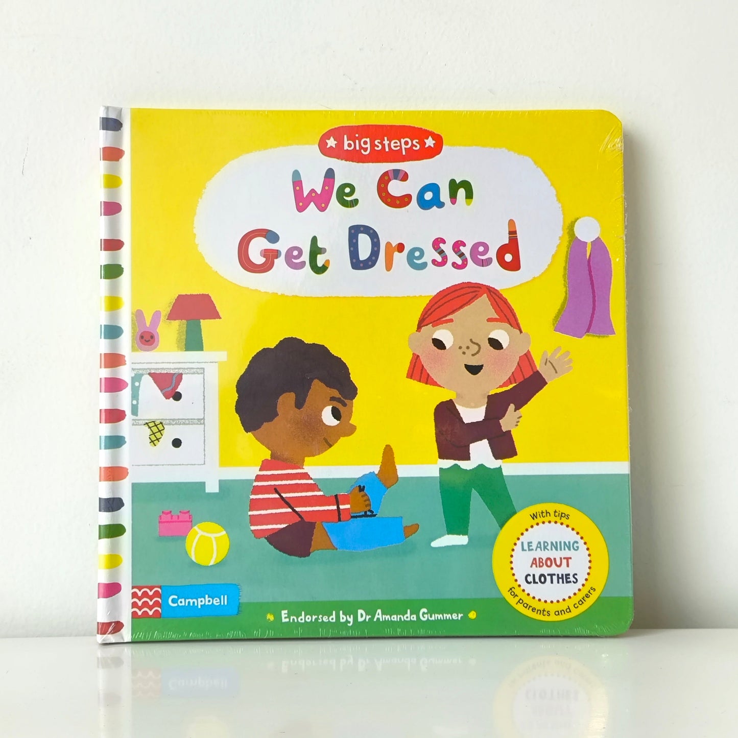 Campbell Big Steps We Can Get Dressed