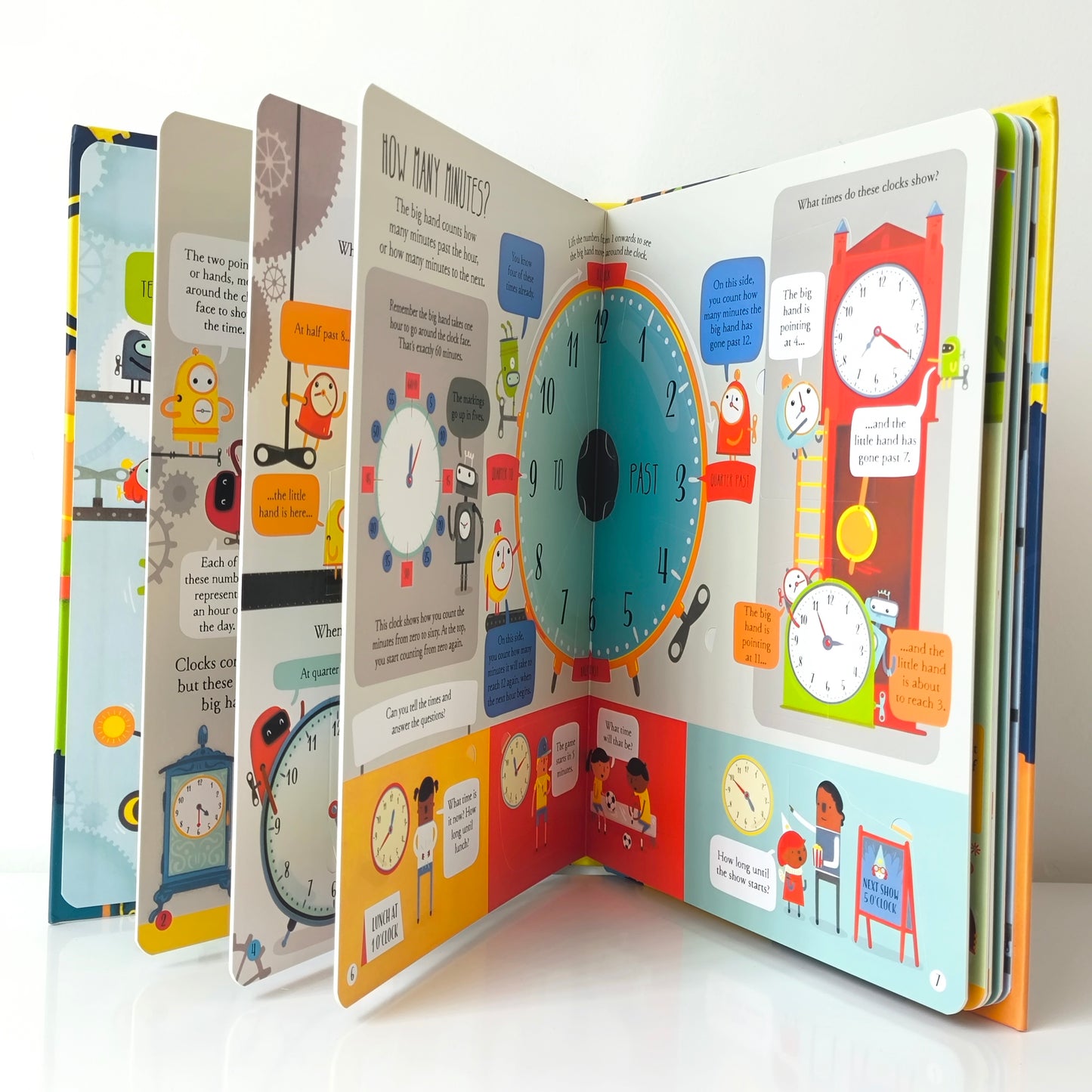 Usborne Lift-The-Flap Telling The Time