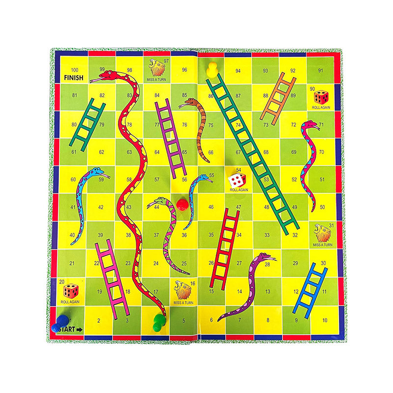 Creatives Millennium Snakes & Ladders LUDO Toys