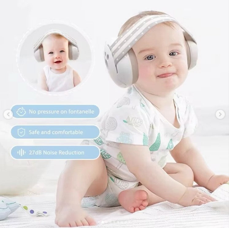 2in1 Baby Earmuffs Baby Hearing Care 1-48Months