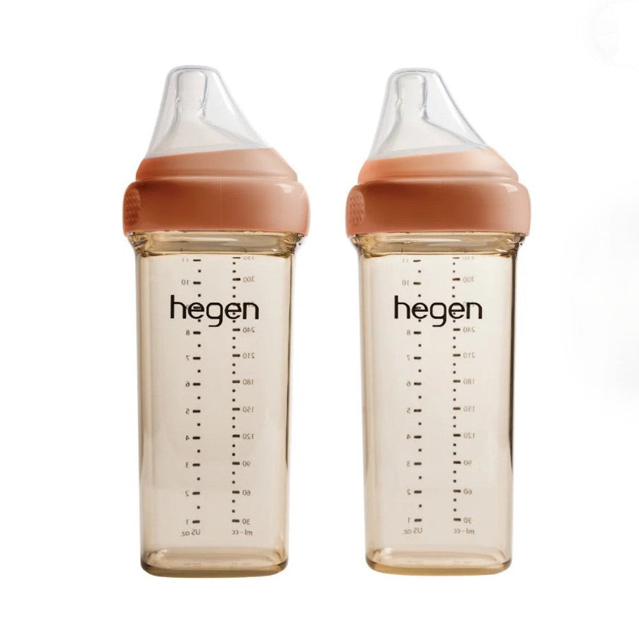 Hegen PCTO™ 330ml/11oz Feeding Bottle PPSU (2-pack) with Fast Flow Teat (3) (2-Pack)