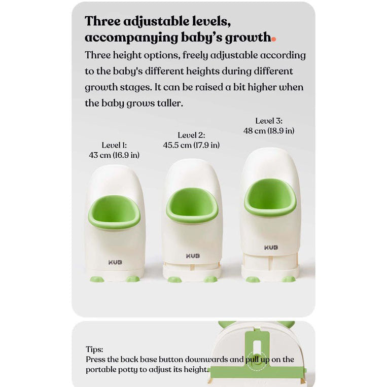 KUB Baby Urinal Green