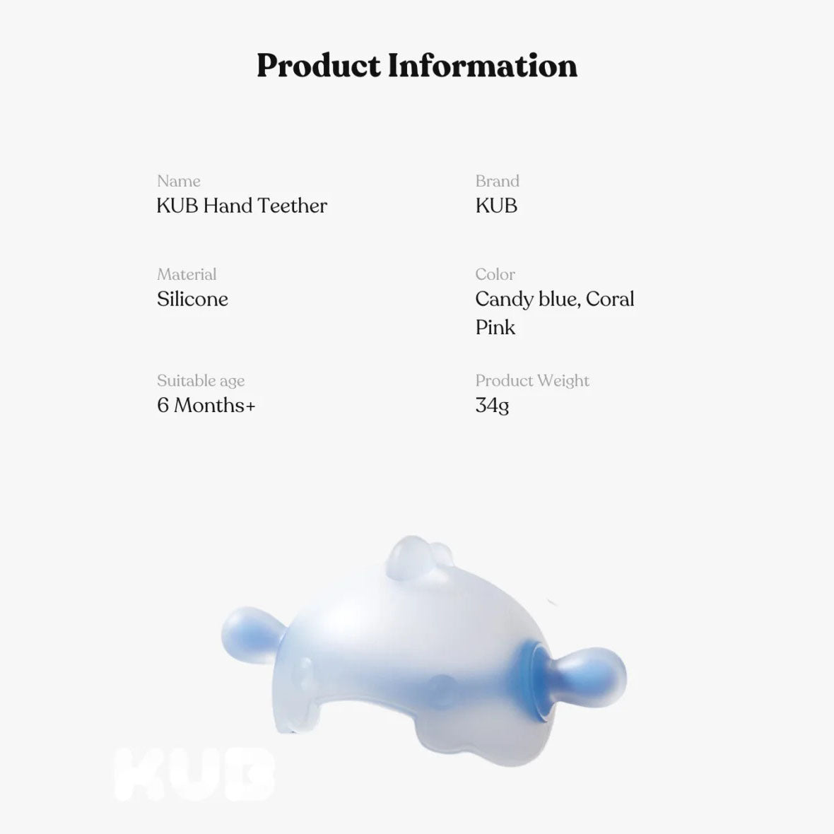 KUB Pacifying Gum 0M+