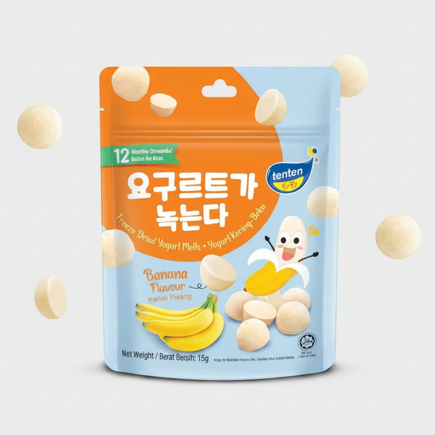Ten Ten Freeze Dried Yogurt Melts 15g 12M+