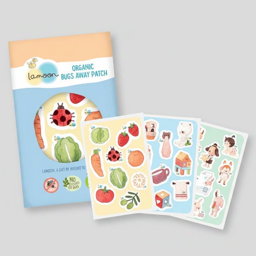 Lamoon Organic Bugs Away Patch 54Patches