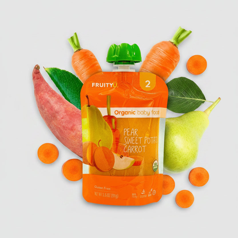 FruityU Organic Baby Food 6M+ 99g