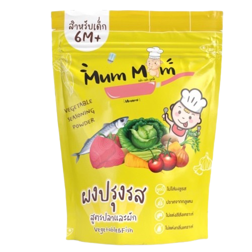 Mum Mum Vegetable & Fish Seasoning Powder 6M+ 45g
