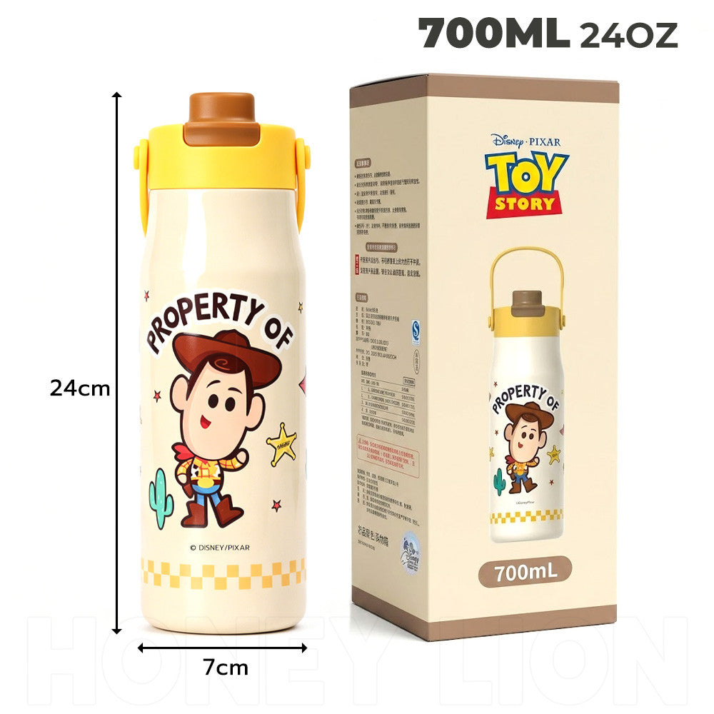 Honey Lion Disney Pixer Toy Story Jessie & Sheriff Woody Water Bottle 700ml