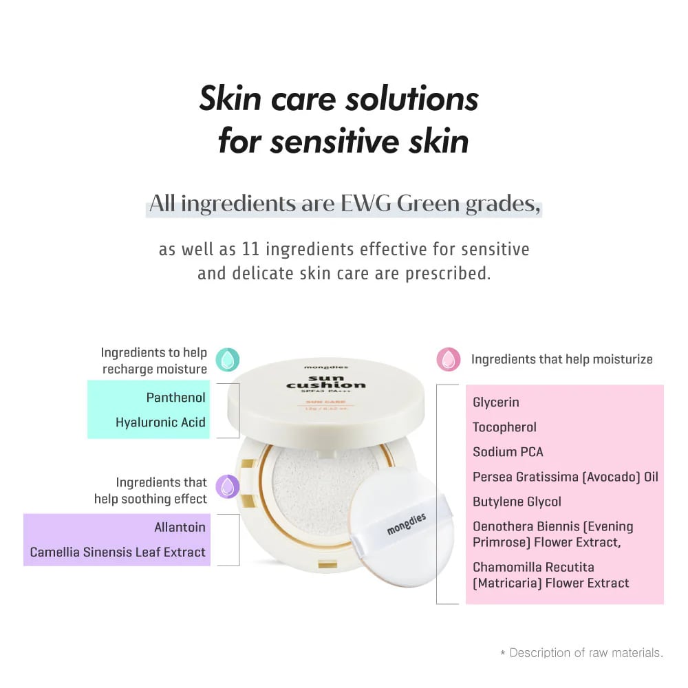 Mongdies Sun Cushion 12g