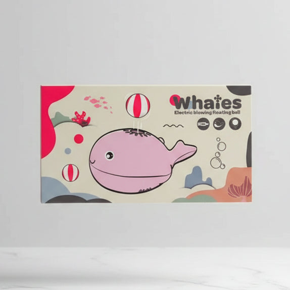 Whales Electric Blowing Floating Ball Toy