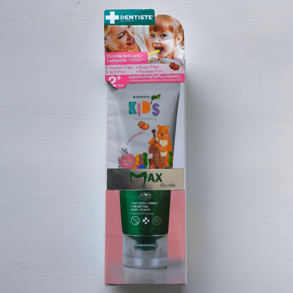 Dentiste Kid's Toothpaste Strawberry Anticavity Max Fluoride 60g 2Yr+