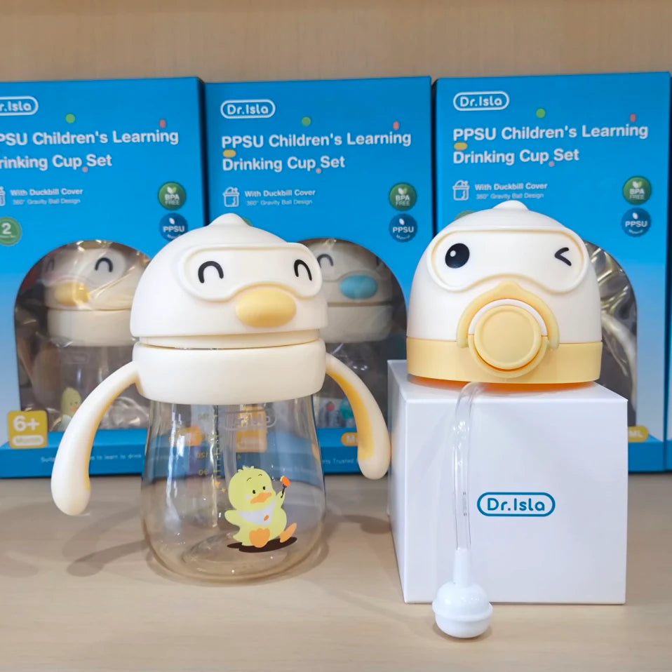 Dr.Isla WC35 PPSU Children's Learning Drinking Cup Set 6M+