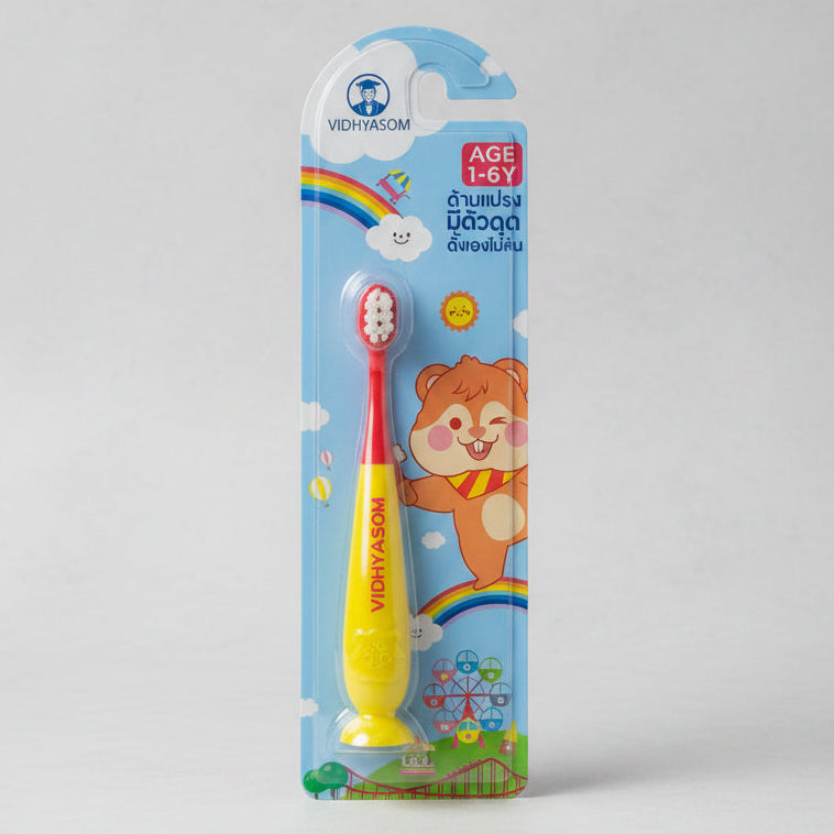 Vidhyasom Toothbrush Suction Cup Handle 1-6Yrs
