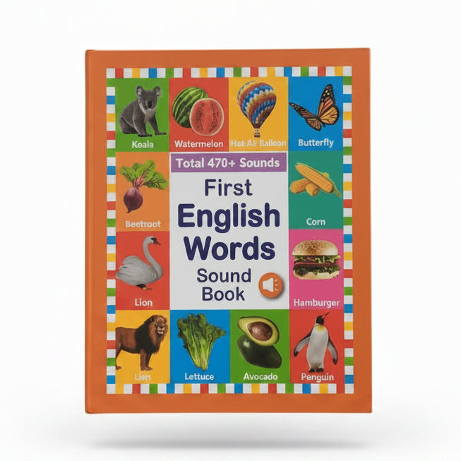 First English Words Sound Book 470+ Sounds