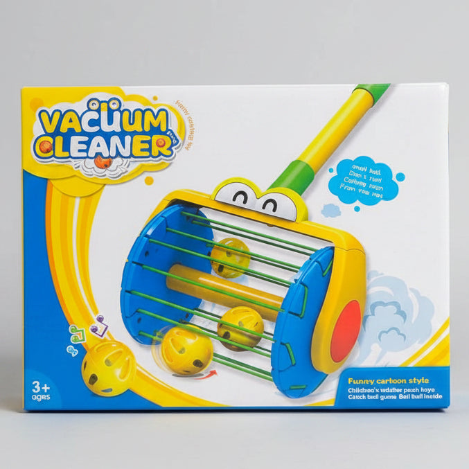 Pot Cannon Shooting Pot & Vacuum Cleaner Toy Set 3Yr+