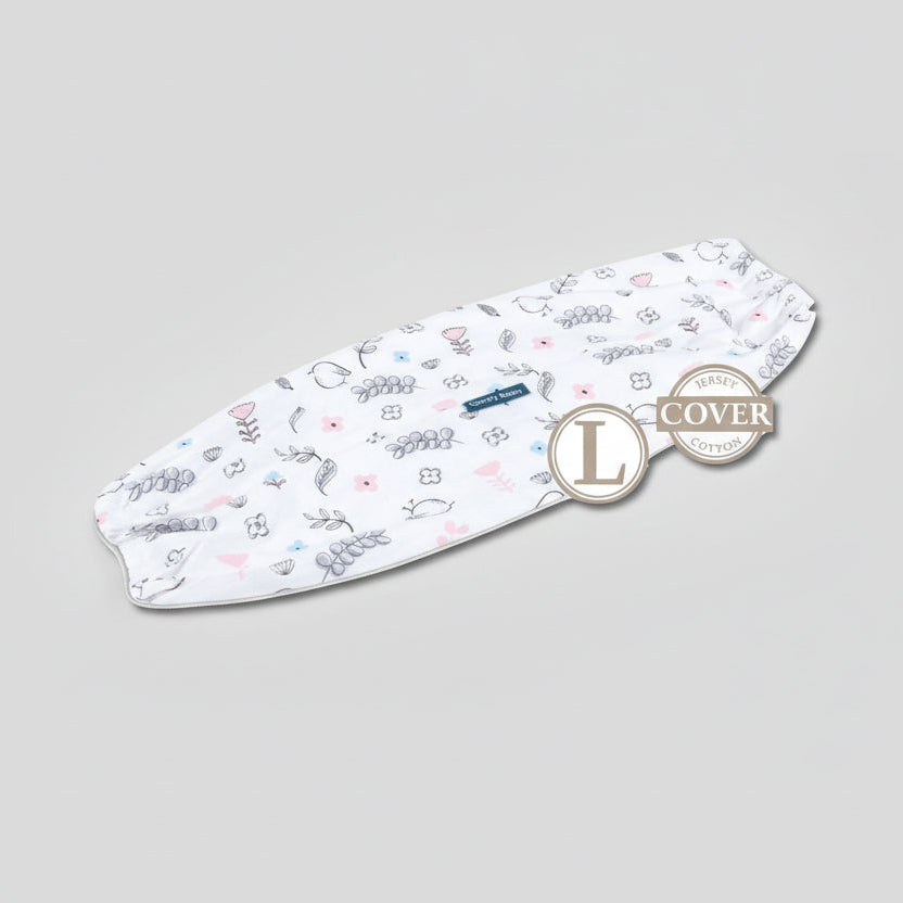 OAAO Cotton Baby Bolster Cover(L)13x50cm