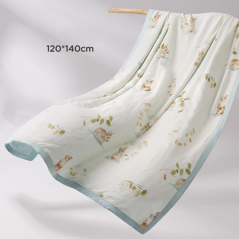 KUB 4 Layers Bamboo Cotton Blanket 120*140CM