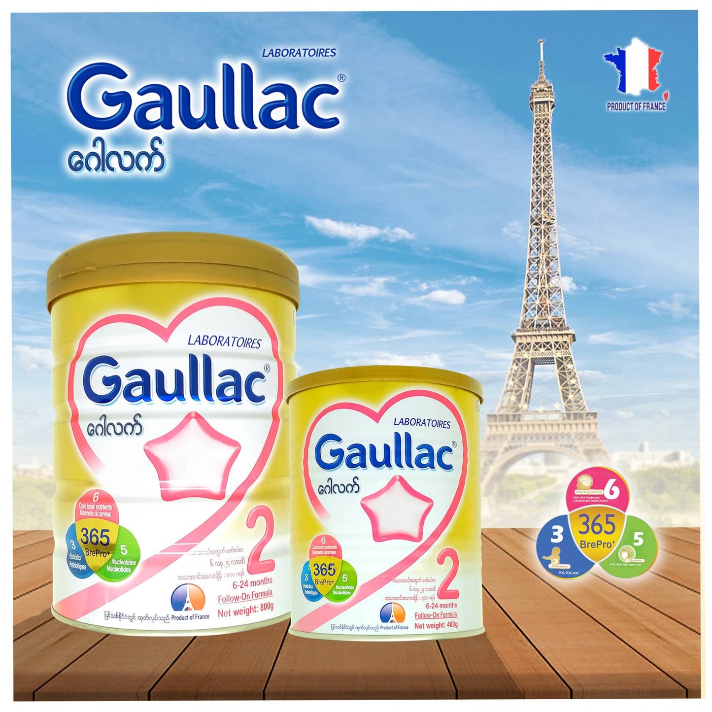 Gaullac Stage 2 Formula 800g