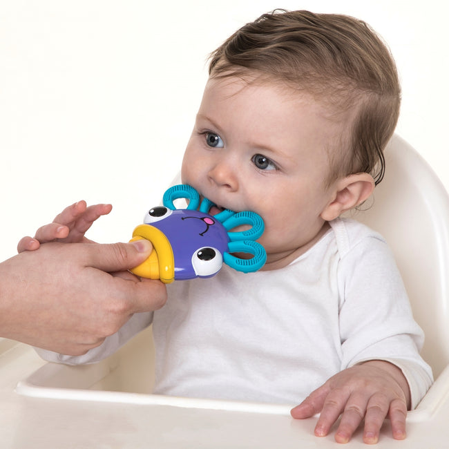 Nuby Soothing Teether Vibe-eez 3M+