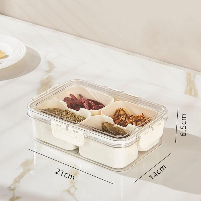 Food Storage Container 4/8 Compartment